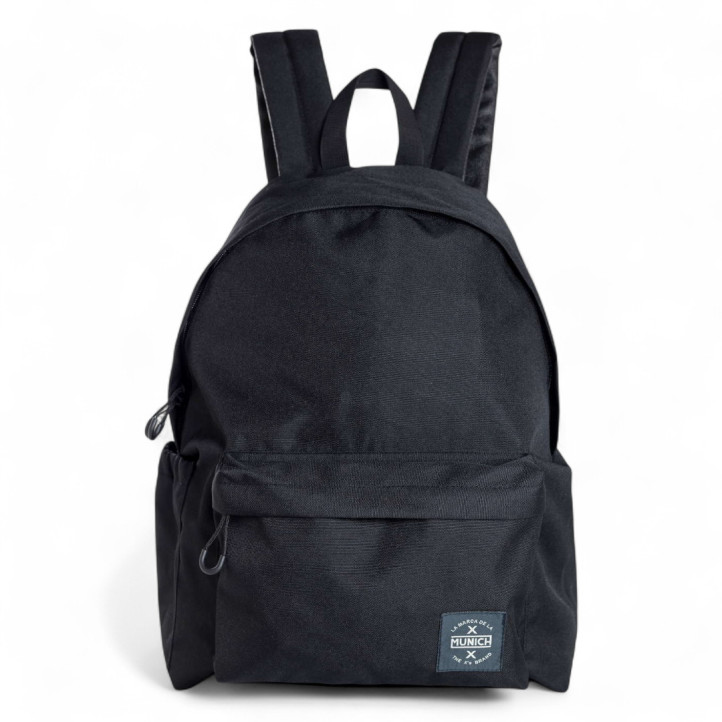 Mochila Munich negra bts basic - Querol online