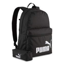 Mochila Puma negra con letras blancas phase backpack - Querol online