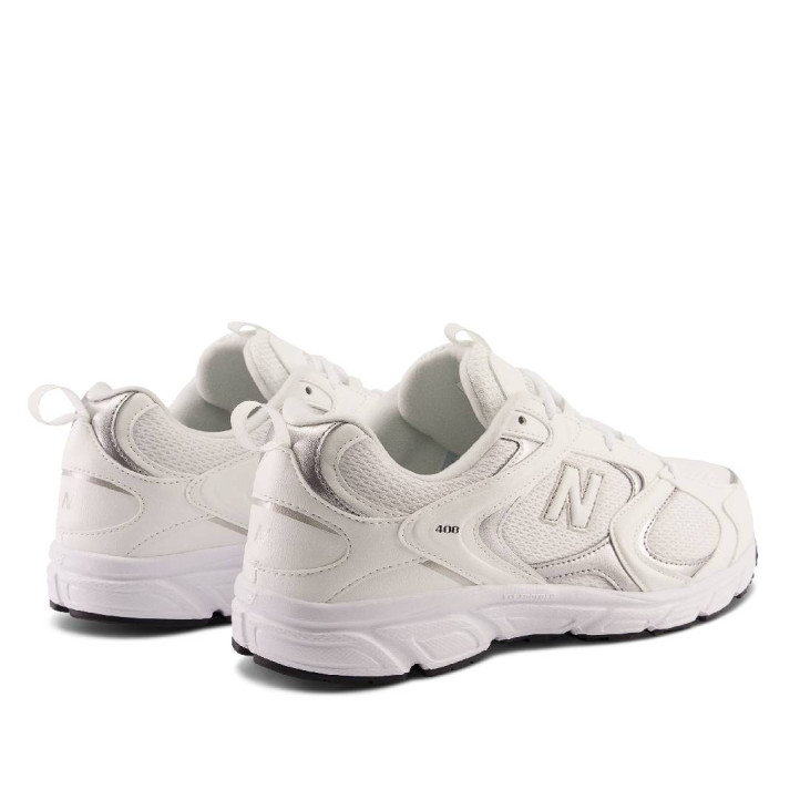 Zapatillas deportivas New Balance 408 white con silver para mujer - Querol online