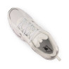 Zapatillas deportivas New Balance 408 white con silver para mujer