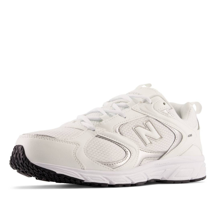 Zapatillas deportivas New Balance 408 white con silver para mujer - Querol online
