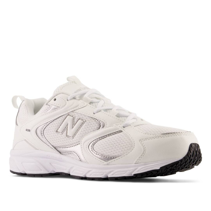 Zapatillas deportivas New Balance 408 white con silver para mujer - Querol online