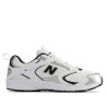 Sabatilles esportives New Balance 408 white amb black i silver per a dona