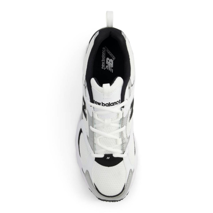 Zapatillas deportivas New Balance 408 white con black y silver para mujer - Querol online