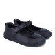 Zapatos colegiales Garvalin 251506 negros estilo mercedita respetuosos - Querol online