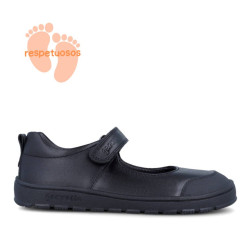 Zapatos colegiales Garvalin 251506 negros estilo mercedita respetuosos - Querol online