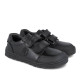 Zapatos colegiales Garvalin 251505 negros con doble velcro respetuosos - Querol online