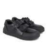 Zapatos colegiales Garvalin 251505 negros con doble velcro respetuosos