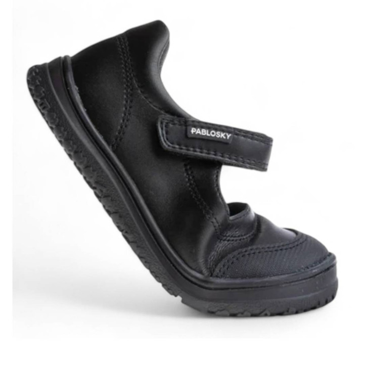 Zapatos colegiales Pablosky sonic 355415 negros estilo mercedita respetuosos - Querol online