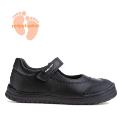 Sabates collegials Pablosky sonic 355415 negres estil mercedita respectuosos - Querol online