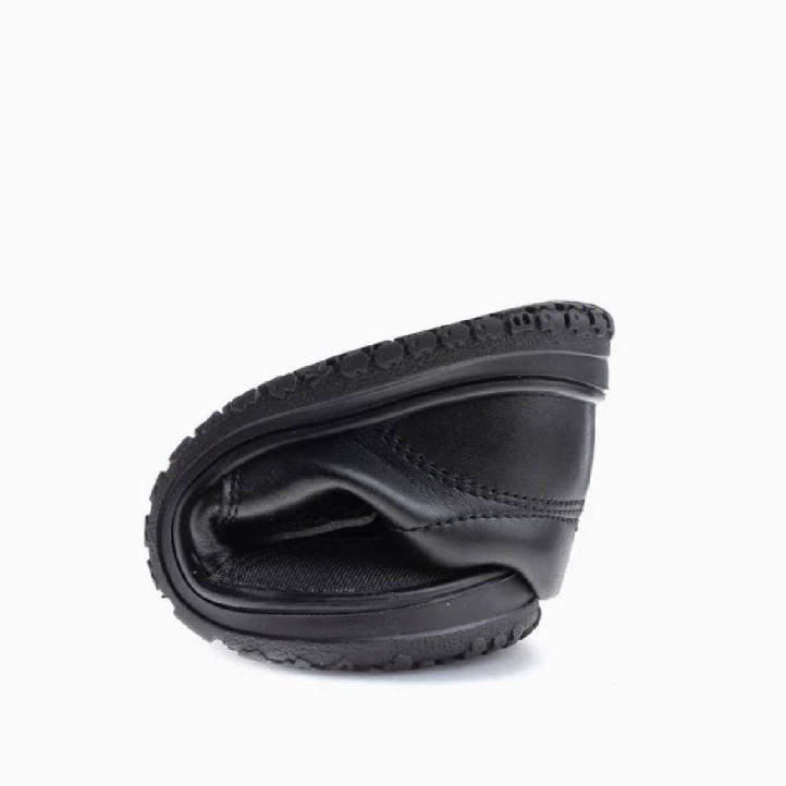 Zapatos colegiales Pablosky sonic 355515 negros con cierre ancho de velcro respetuosos - Querol online