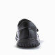 Zapatos colegiales Pablosky sonic 355515 negros con cierre ancho de velcro respetuosos - Querol online