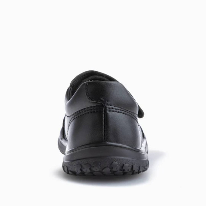 Zapatos colegiales Pablosky sonic 355515 negros con cierre ancho de velcro respetuosos - Querol online