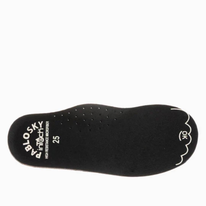 Zapatos colegiales Pablosky sonic 355515 negros con cierre ancho de velcro respetuosos - Querol online