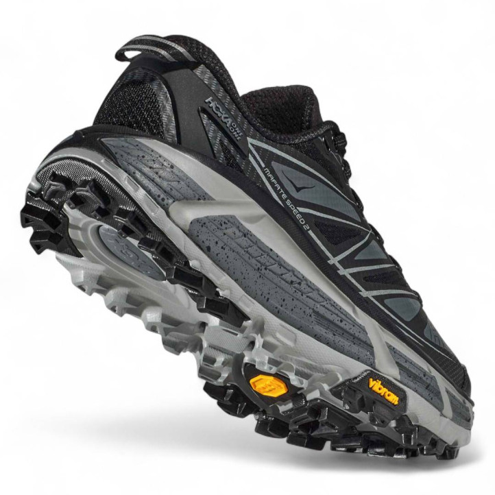 Zapatillas deportivas Hoka mafate speed 2 black con castlerock - Querol online