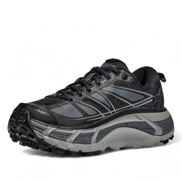 Zapatillas deportivas Hoka mafate speed 2 black con castlerock - Querol online