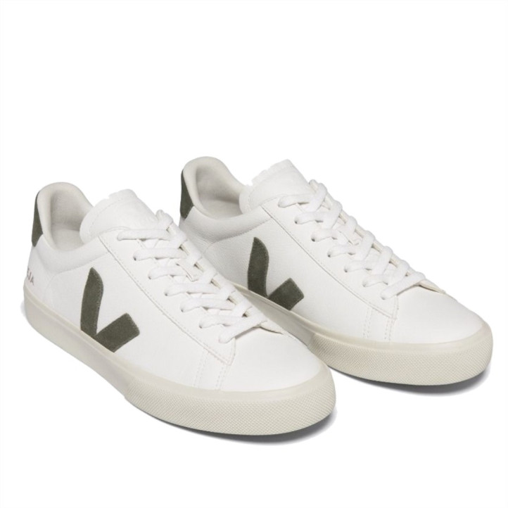 Zapatillas deportivas VEJA campo leather kaki hombre - Querol online