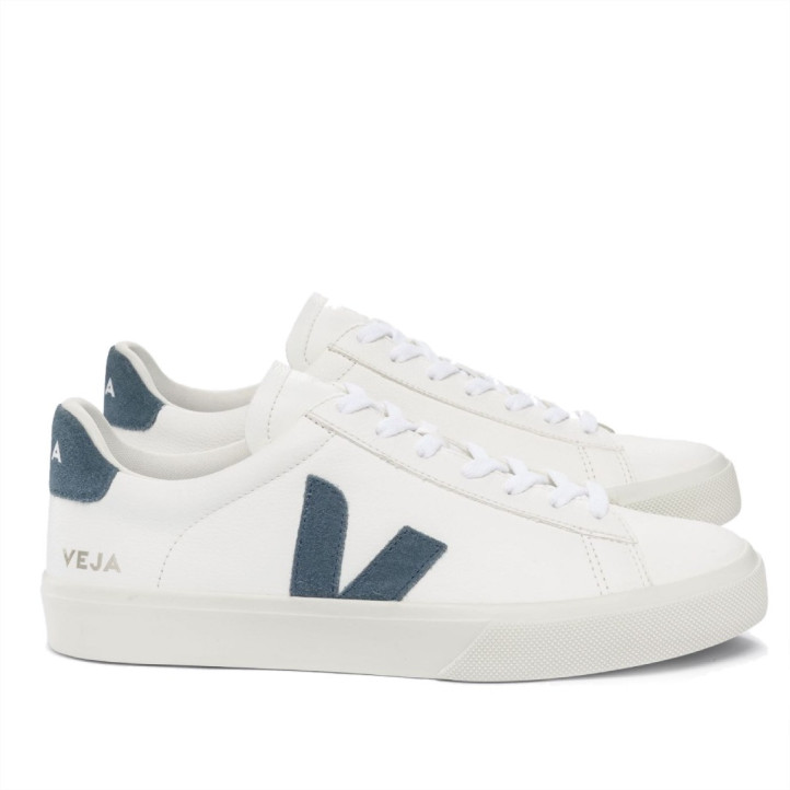 Zapatillas deportivas VEJA campo leather white california hombre - Querol online
