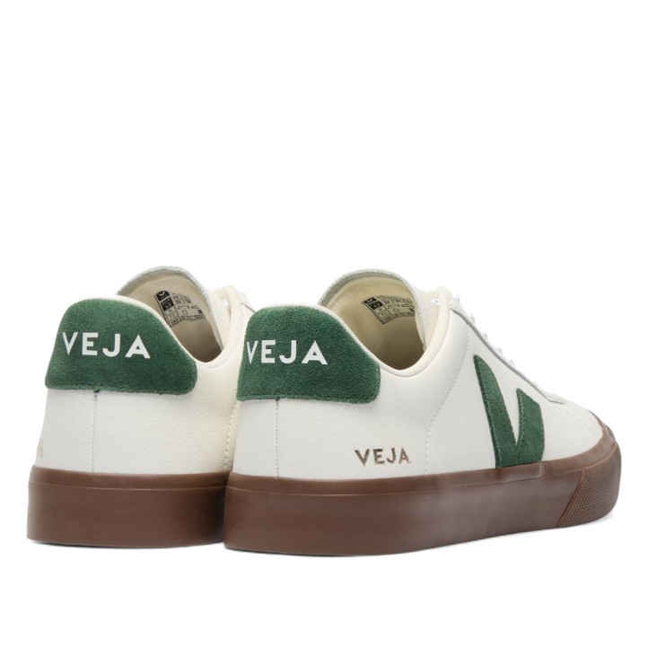 Zapatillas deportivas VEJA campo leather white cyprus bark hombre - Querol online