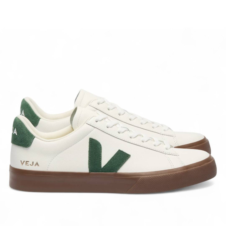 Zapatillas deportivas VEJA campo leather white cyprus bark hombre - Querol online