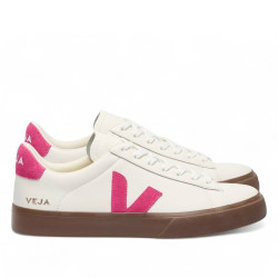 Sabatilles urban VEJA campo leather white pink dona - Querol online