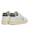 Sabatilles urban VEJA v-90 leather white silver black dona