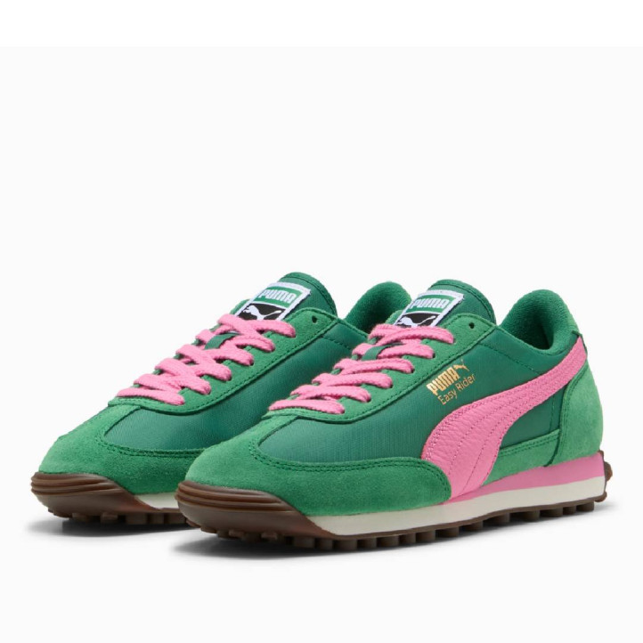 Sabatilles urban Puma easy rider vintage verds i roses per a dona - Querol online