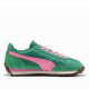Zapatillas urban Puma easy rider vintage verdes y rosas para mujer - Querol online