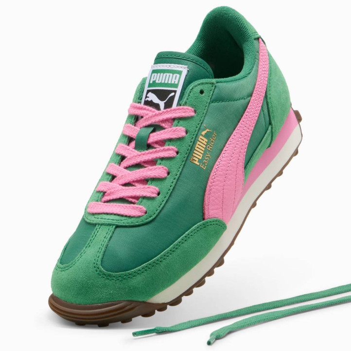 Sabatilles urban Puma easy rider vintage verds i roses per a dona - Querol online