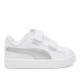 Zapatillas deporte Puma rickie classic blancas y plateadas - Querol online