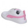 Sabatilles esport Puma courtflex blanques i roses