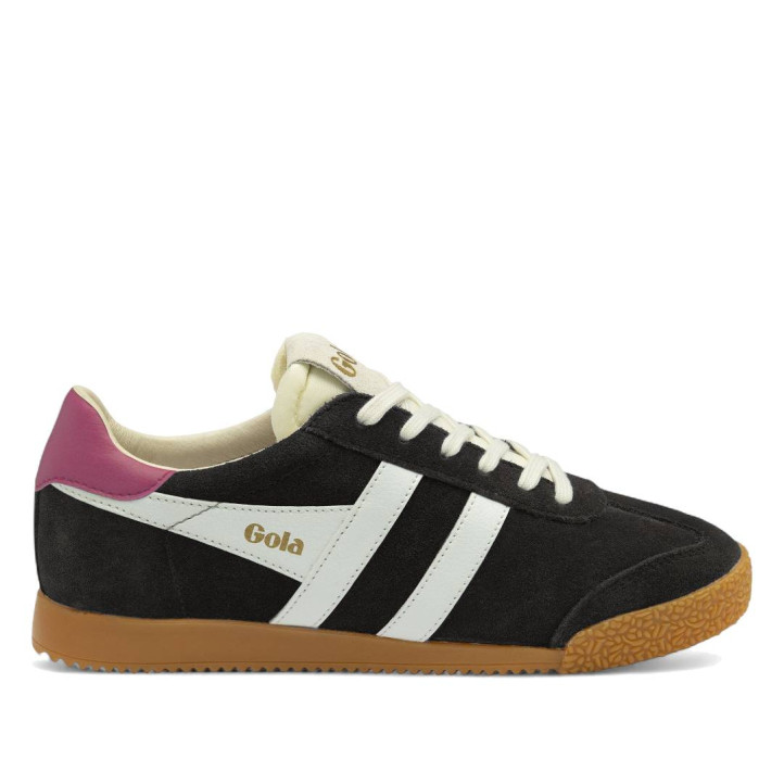 Sabatilles urban Gola elan black amb off white i fuchsia per a dona - Querol online