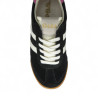 Zapatillas urban Gola elan black con off white y fuchsia para mujer