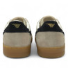 Sabatilles esportives Gola hawk off white amb bone, black i gum per a home
