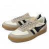 Sabatilles esportives Gola hawk off white amb bone, black i gum per a home