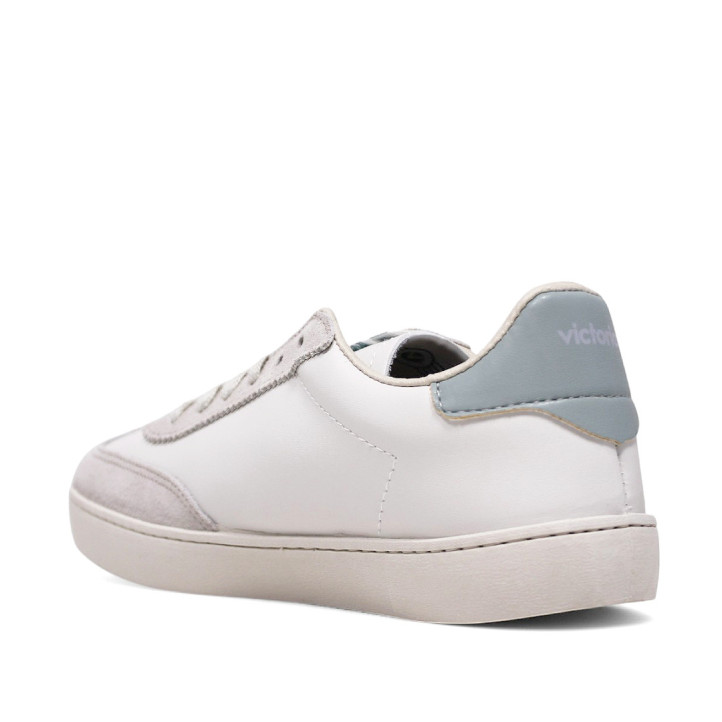 Zapatillas urban Victoria berlín ciclista efecto piel i serraje jade - Querol online