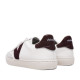 Zapatillas urban Victoria berlín ciclista efecto piel y serraje bordo - Querol online