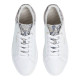 Zapatillas urban Pepe Jeans candem twist blancas con detalles rosas y lengüeta con animal print - Querol online