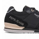 Zapatillas urban Pepe Jeans london party negras con brillantitos - Querol online