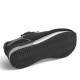 Zapatillas urban Pepe Jeans rusper glam negras con detalles plateados - Querol online