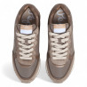 Zapatillas urban Pepe Jeans rusper glam marrones con detalles en bronce