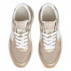 Zapatillas urban Pepe Jeans kimi mesh doradas con combinación de materiales - Querol online