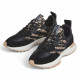 Zapatillas urban Pepe Jeans lucky fenix negras con animal print - Querol online