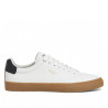 Sabatilles esportives Pepe Jeans kenton base blanques amb la sola caramel