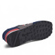 Zapatillas deportivas Pepe Jeans kingston college azules con detalles rojos y blancos - Querol online
