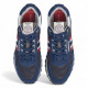 Zapatillas deportivas Pepe Jeans kingston college azules con detalles rojos y blancos - Querol online