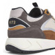 Zapatillas deportivas Pepe Jeans marlon sport taupe con paneles marrones - Querol online
