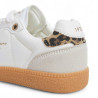 Zapatillas deporte Pepe Jeans ball fierce blancas con panel de animal print