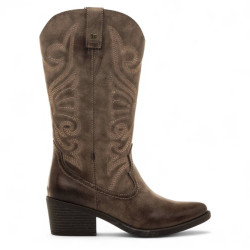 BOTAS DE MUJER MUSTANG TANUBIS MARRON 59794 61026 - Querol online