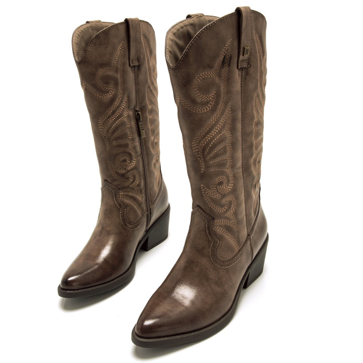 BOTAS DE MUJER MUSTANG TANUBIS MARRON 59794 61026 - Querol online